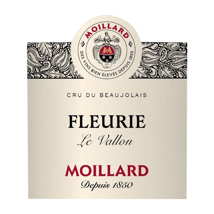 Moillard Le Vallon 2024 Fleurie - Vin rouge de Beaujolais