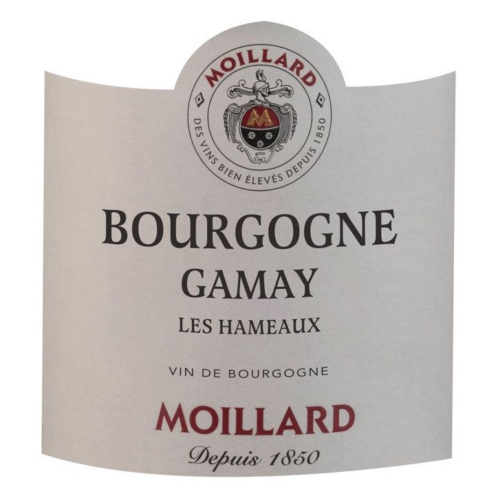 Moillard Les Hameaux 2024 Bourgogne Gamay - Vin rouge de Bourgogne