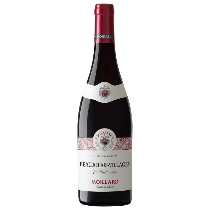 Moillard La Roche Rose 2025 Beaujolais-Village - Vin rouge de Beaujolais