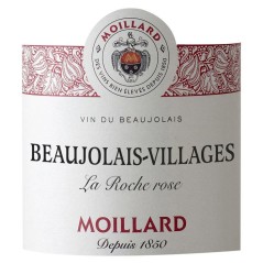 Moillard La Roche Rose 2025 Beaujolais-Village - Vin rouge de Beaujolais