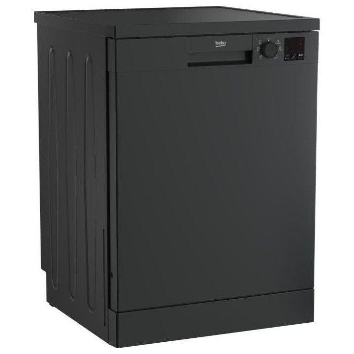 Lave-vaisselle pose libre BEKO b100 DVN06431A - 14 couverts - L60cm - 47dB - Anthracite Lave-vaisselle pose libre BEKO b100 DVN06431A - 14 couverts - L60cm - 47dB - Anthracite