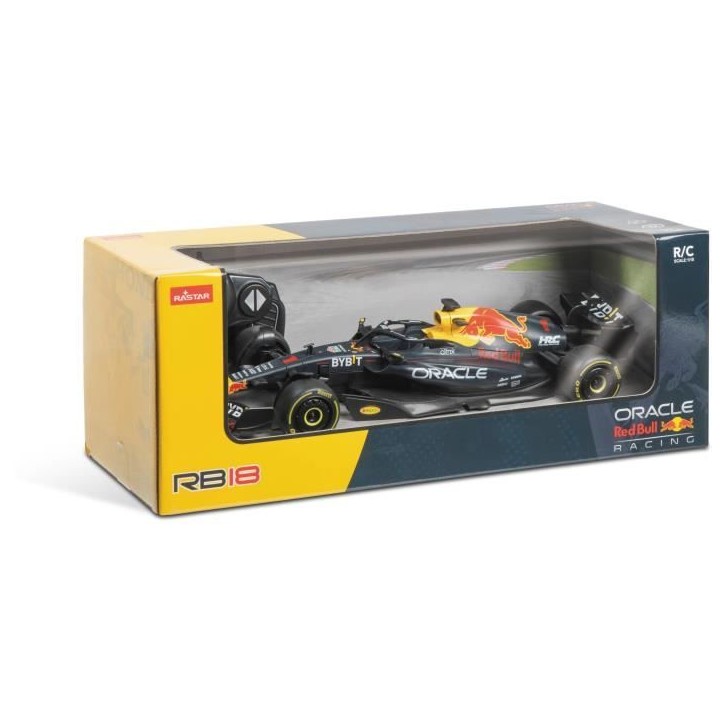 Voiture télécommandée - MONDO MOTORS - Redbull F1 RB18 - Echelle 1:18 - Noir / Jaune Voiture télécommandée - MONDO MOTORS - Redbull F1 RB18 - Echelle 1:18 - Noir / Jaune