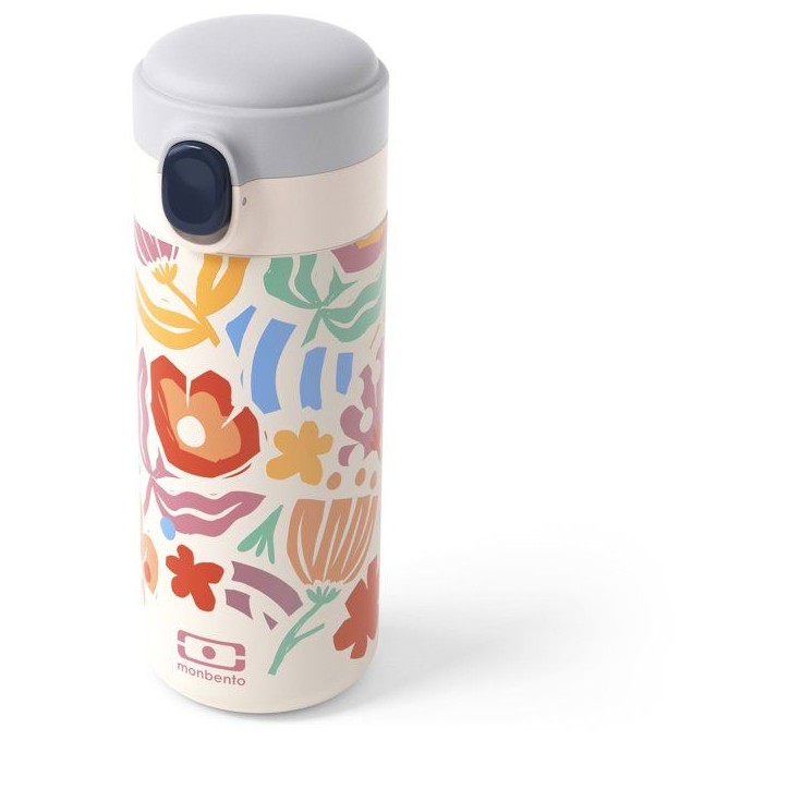Gourde isotherme a bec verseur - MONBENTO - Enfants - Bouchon ouverture rapide - Pop Paper Cut Gourde isotherme a bec verseur - MONBENTO - Enfants - Bouchon ouverture rapide - Pop Paper Cut