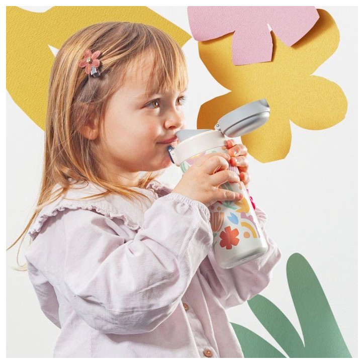 Gourde isotherme a bec verseur - MONBENTO - Enfants - Bouchon ouverture rapide - Pop Paper Cut Gourde isotherme a bec verseur - MONBENTO - Enfants - Bouchon ouverture rapide - Pop Paper Cut