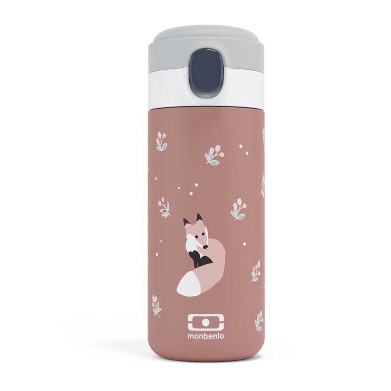Gourde isotherme a bec verseur - MONBENTO - Enfants - Bouchon ouvertur