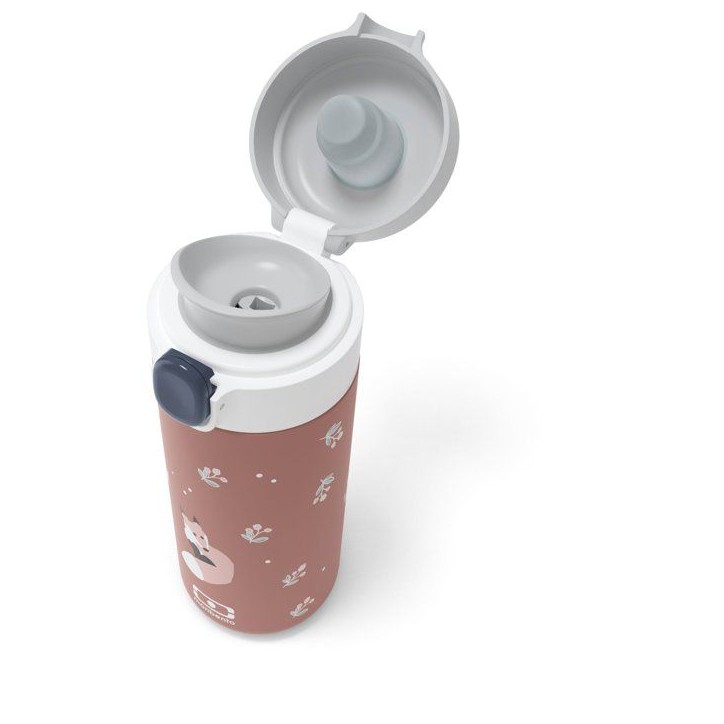 Gourde isotherme a bec verseur - MONBENTO - Enfants - Bouchon ouverture rapide - Pop Fox Gourde isotherme a bec verseur - MONBENTO - Enfants - Bouchon ouverture rapide - Pop Fox