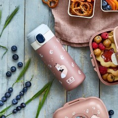 Gourde isotherme a bec verseur - MONBENTO - Enfants - Bouchon ouvertur