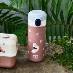 Gourde isotherme a bec verseur - MONBENTO - Enfants - Bouchon ouvertur
