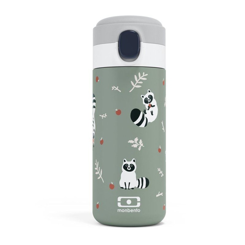 Gourde isotherme a bec verseur - MONBENTO - Enfants - Bouchon ouvertur