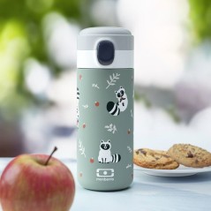 Gourde isotherme a bec verseur - MONBENTO - Enfants - Bouchon ouvertur