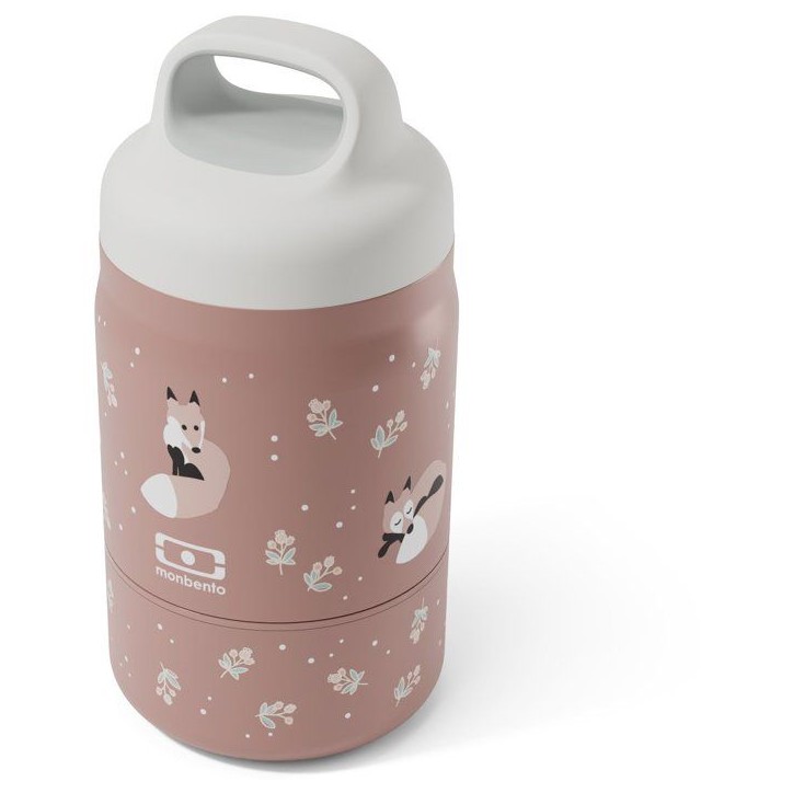 Lunchbox isotherme - MONBENTO - Handy Fox - enfant - 2 compartiments 350 ml + 150 ml Lunchbox isotherme - MONBENTO - Handy Fox - enfant - 2 compartiments 350 ml + 150 ml