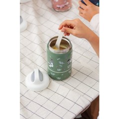 Lunchbox isotherme - MONBENTO - Handy Racoon - enfant - 2 compartiment