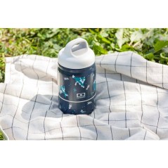 Lunchbox isotherme - MONBENTO - Handy Wolf - enfant - 2 compartiments