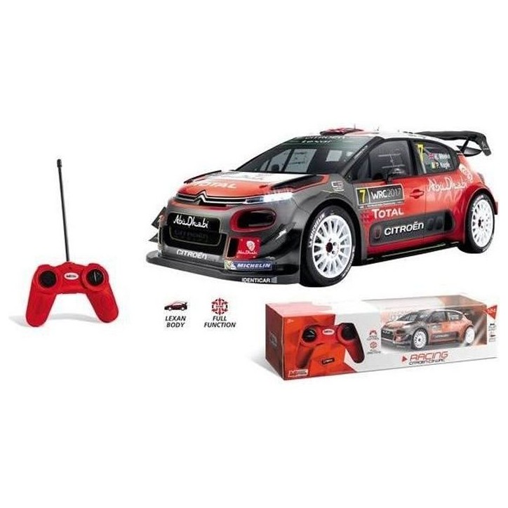 Mondo- Citroen C3 WRC 1/24EME R/C, 23015, Multicolore Mondo- Citroen C3 WRC 1/24EME R/C, 23015, Multicolore