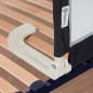 SAFETY 1ST Portable Bed Rail, Barriere de lit enfant pliable, 18 mois-5 ans, Tissu en maille, Facile a installer et transporter,