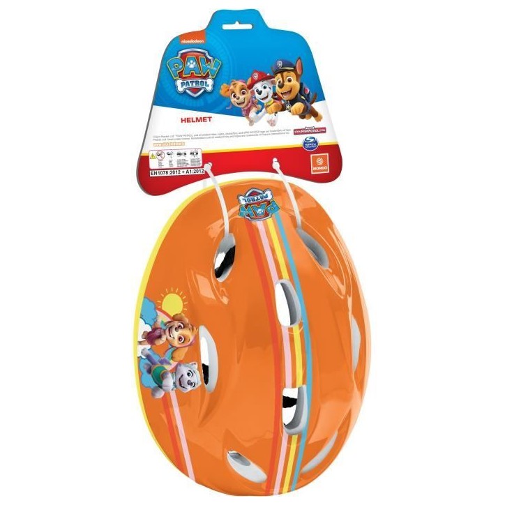 Casque de protection - MONDO - Pat'Patrouille - Ajustable - Taille M - 52 / 56 cm Casque de protection - MONDO - Pat'Patrouille - Ajustable - Taille M - 52 / 56 cm