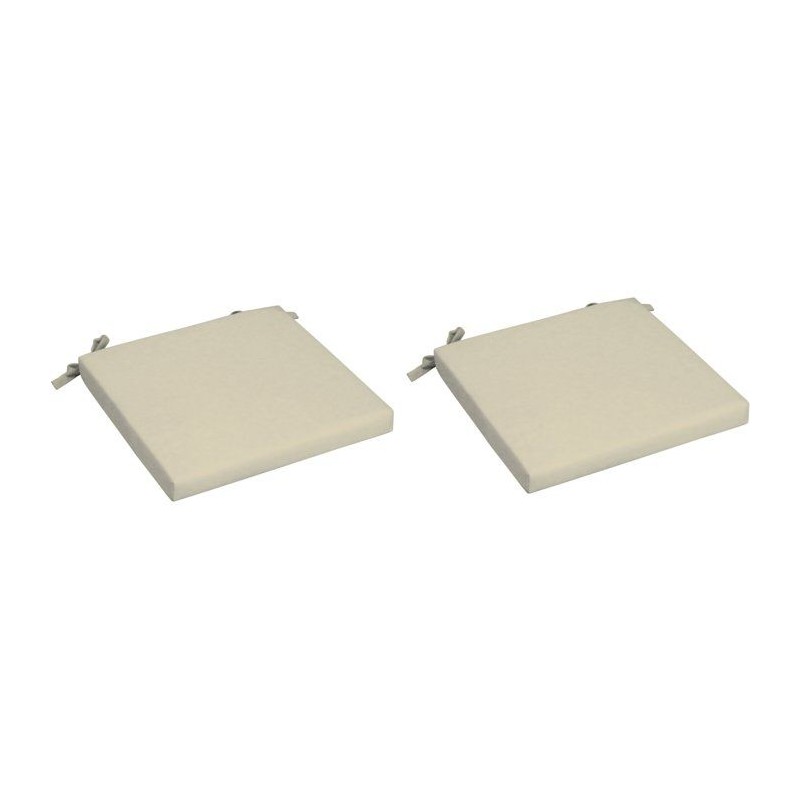 Lot de 2 assises de chaises - JARDIN PRIVE - Monte Carlo - Déhoussabl
