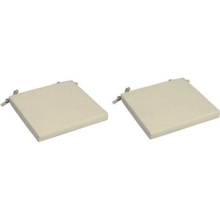 Lot de 2 assises de chaises - JARDIN PRIVE - Monte Carlo - Déhoussabl