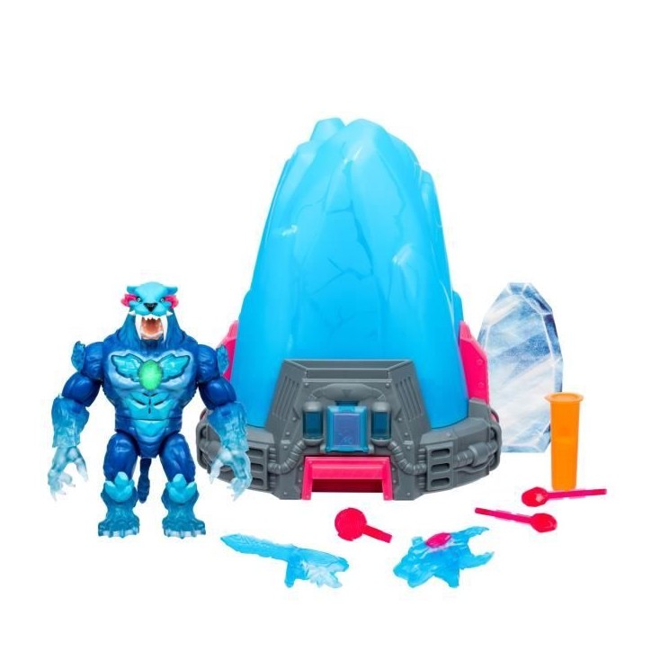 Cryo Lab - MOOSE TOYS - Mr. Beast Lab - 18 cm, 30 Lumieres et Sons, 2 Fauves a Collectionner Cryo Lab - MOOSE TOYS - Mr. Beast Lab - 18 cm, 30 Lumieres et Sons, 2 Fauves a Collectionner