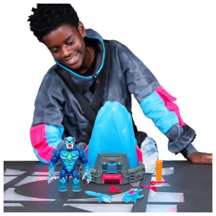 Cryo Lab - MOOSE TOYS - Mr. Beast Lab - 18 cm, 30 Lumieres et Sons, 2 Fauves a Collectionner Cryo Lab - MOOSE TOYS - Mr. Beast Lab - 18 cm, 30 Lumieres et Sons, 2 Fauves a Collectionner