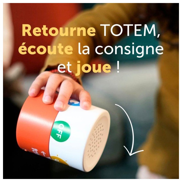 Totem - MORPHEE - Jouet éducatif voyage & famille - 160 jeux audio - Sans écran - De 4 a 10 ans Totem - MORPHEE - Jouet éducatif voyage & famille - 160 jeux audio - Sans écran - De 4 a 10 ans
