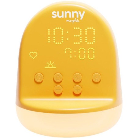 Réveil enfant - MORPHÉE - SUNNY - 365 découvertes audio - Veilleuse