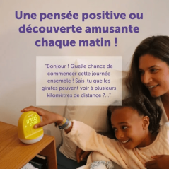 Réveil enfant - MORPHÉE - SUNNY - 365 découvertes audio - Veilleuse