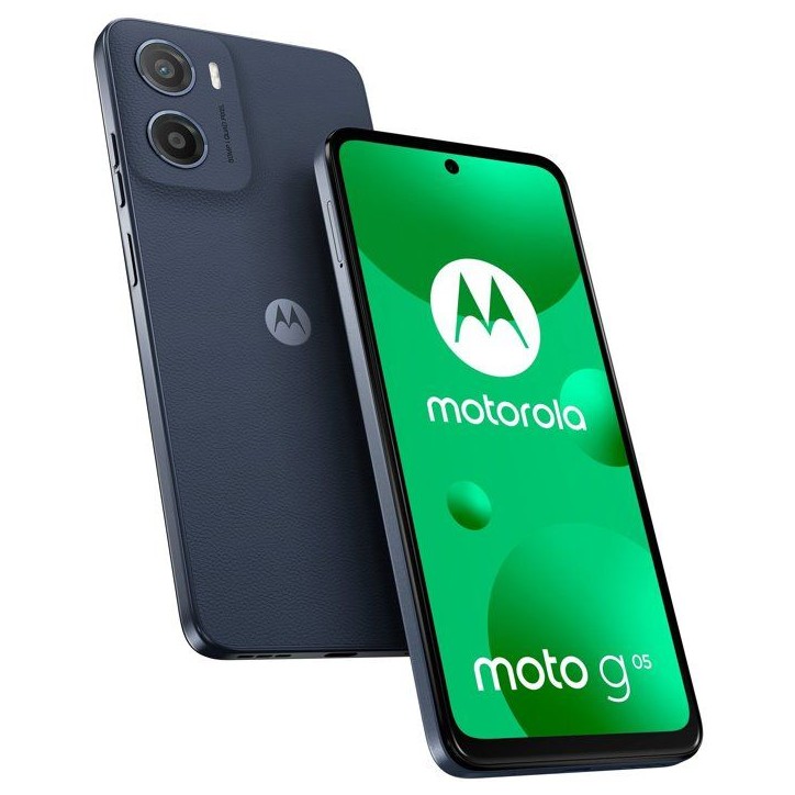 MOTOROLA Moto G05 Smartphone 4G - 4 Go - 256 Go - Bleu denim MOTOROLA Moto G05 Smartphone 4G - 4 Go - 256 Go - Bleu denim
