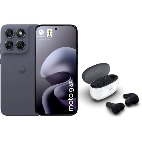 MOTOROLA Pack G67 5G 256Go Gris + Buds
