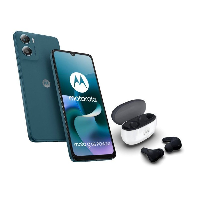 MOTOROLA Pack Moto G06 power 256 Go Bleu + buds