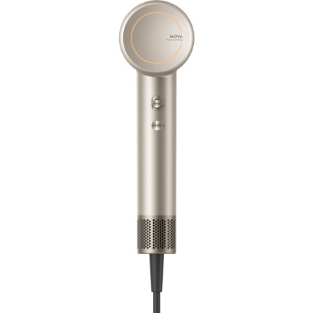 Seche-cheveux - MOVA - SHINE 20 - Silencieux - 240 V - Or