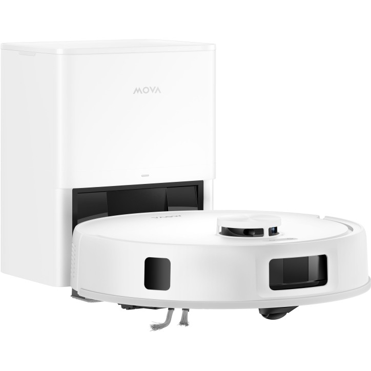 Aspirateur robot laveur - MOVA E20S PRO PLUS - 13000 Pa - 330 ml - Blanc Aspirateur robot laveur - MOVA E20S PRO PLUS - 13000 Pa - 330 ml - Blanc