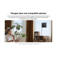 Robot lave-vitres - MOVA N1 - 8 000 Pa - 72 dBA - Noir