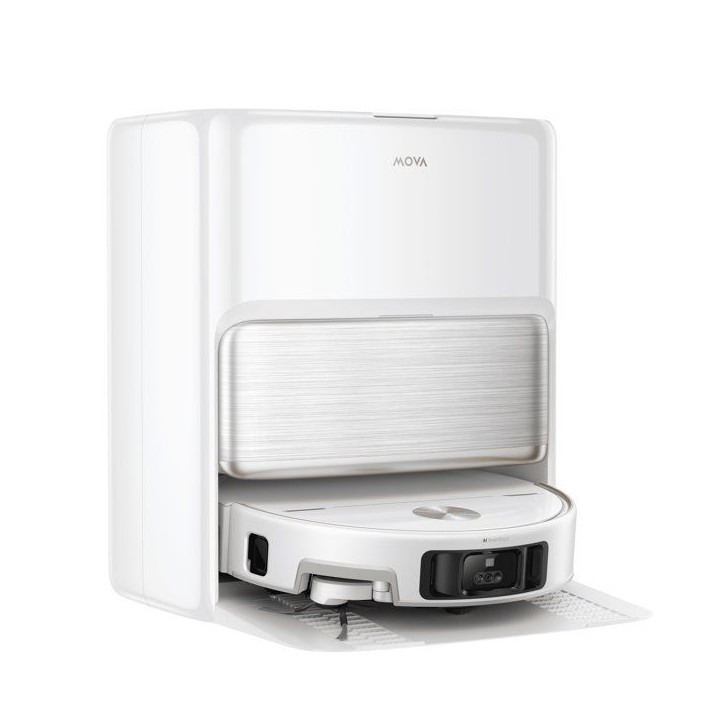Robot aspirateur laveur - MOVA V70 ULTRA COMPLETE - 40 000 Pa - 140 min - 300 ml - Blanc Robot aspirateur laveur - MOVA V70 ULTRA COMPLETE - 40 000 Pa - 140 min - 300 ml - Blanc