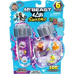Figurine - SWARMS FUSION - MRBEAST LAB - 6 mini figurines de 2,5 cm -