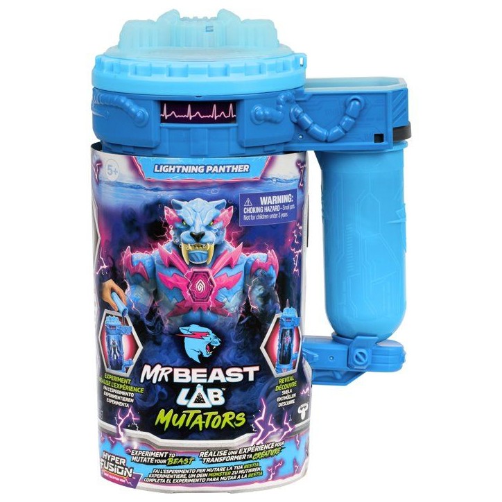 Figurine Mutator - MRBEAST LAB - Lighting Strike - 13 cm - Des 5 ans Figurine Mutator - MRBEAST LAB - Lighting Strike - 13 cm - Des 5 ans
