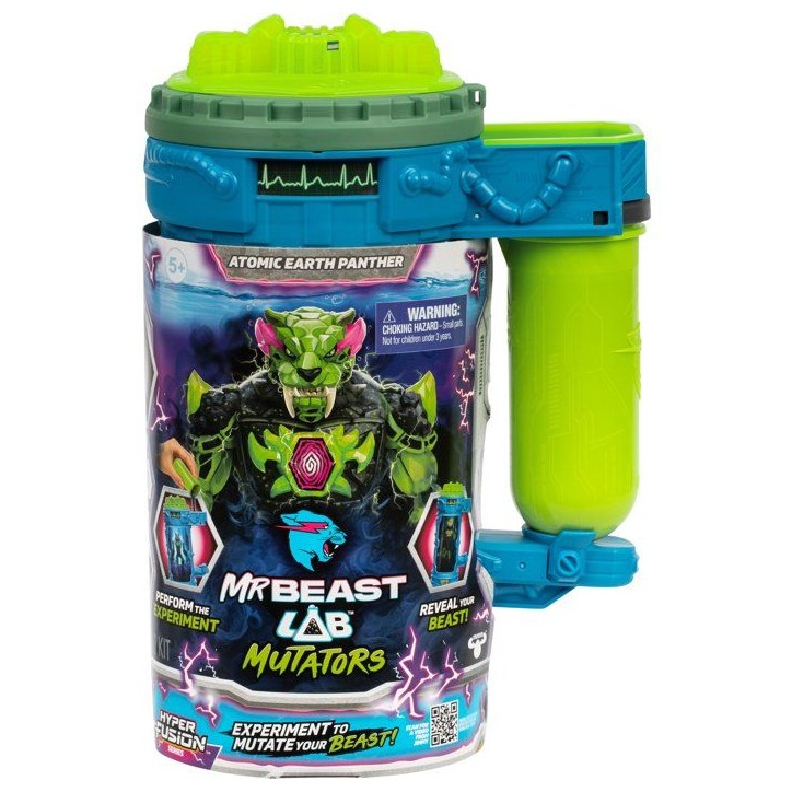 Figurine Mutator Atomic Earth Panthere - MRBEAST LAB - ROCK - 13 cm - Des 5 ans Figurine Mutator Atomic Earth Panthere - MRBEAST LAB - ROCK - 13 cm - Des 5 ans