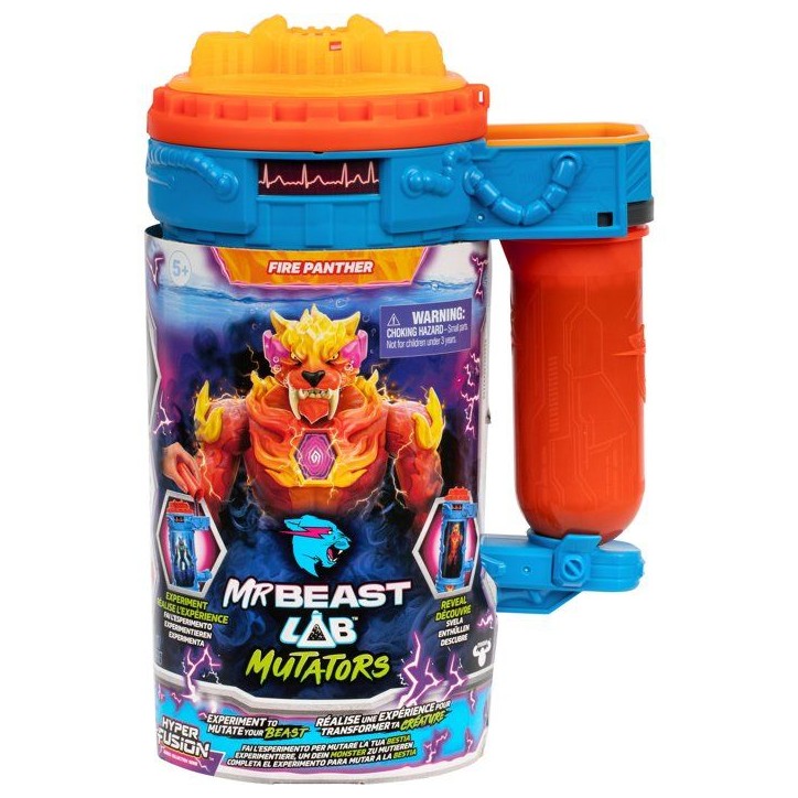 Figurine Mutator Atomic Earth Panthere - MRBEAST LAB - FLAME - 13 cm - Des 5 ans Figurine Mutator Atomic Earth Panthere - MRBEAST LAB - FLAME - 13 cm - Des 5 ans