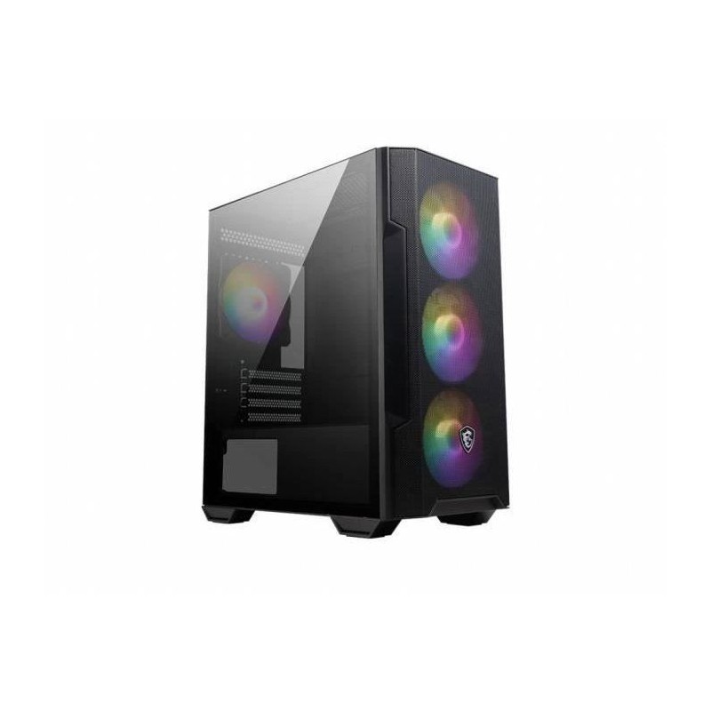 Boîtier PC gaming - MSI - MAG Forge M100R - Moyen Tour - Noir