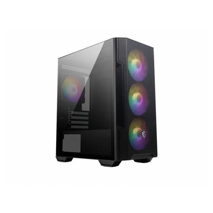 Boîtier PC gaming - MSI - MAG Forge M100R - Moyen Tour - Noir Boîtier PC gaming - MSI - MAG Forge M100R - Moyen Tour - Noir