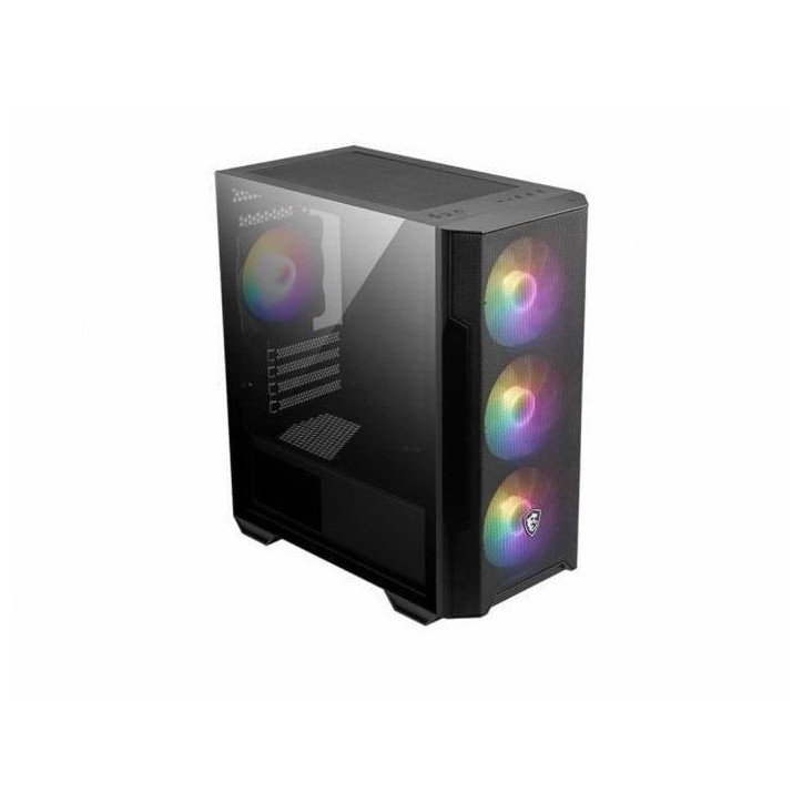 Boîtier PC gaming - MSI - MAG Forge M100R - Moyen Tour - Noir Boîtier PC gaming - MSI - MAG Forge M100R - Moyen Tour - Noir
