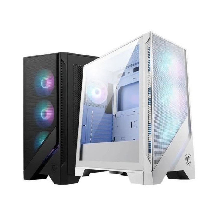Boîtier PC - MSI - 306-7G23W21-HH9 - MAG FORGE 320R AIRFLOW - White