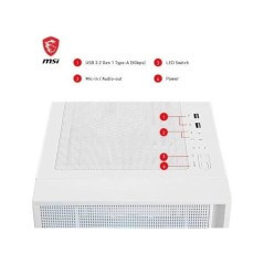 Boîtier PC - MSI - 306-7G23W21-HH9 - MAG FORGE 320R AIRFLOW - White
