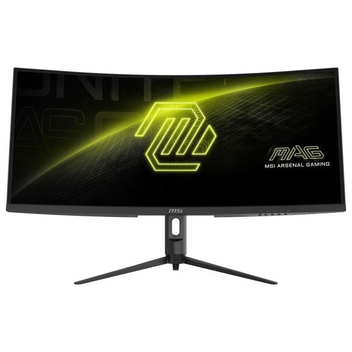 Ecran PC Gamer Incurvé - MSI - 34'' - WQHD - 180Hz - Dalle VA - 1ms - Ajustable en hauteur - MAG342CQR E2 Ecran PC Gamer Incurvé - MSI - 34'' - WQHD - 180Hz - Dalle VA - 1ms - Ajustable en hauteur - MAG342CQR E2