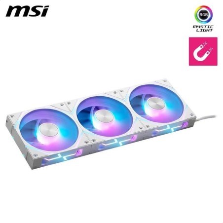 Refroidissement PC - MSI - 306-7G24F04-809 - MPG EZ120 ARGB WHITE-3W