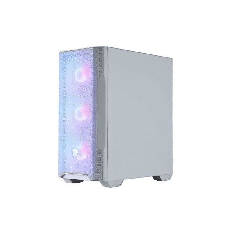 Boîtier PC gaming - MSI - MAG Forge M100R - Moyen Tour - Blanc
