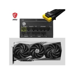 Bloc d'alimentation PC - MSI - MAG A1000GL - PCIe CEM 5.1 - 1000 W - V