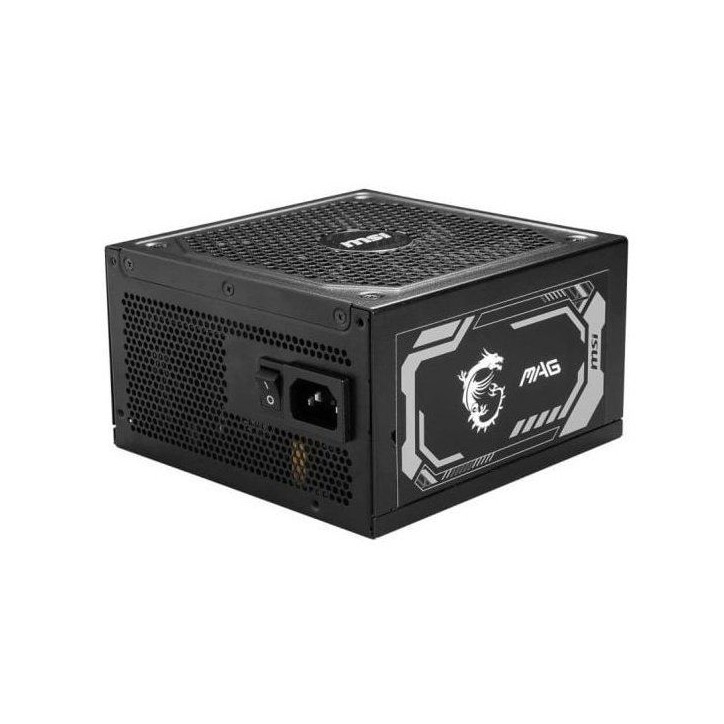 Bloc d'alimentation PC - MSI - MAG A1000GL - PCIe CEM 5.1 - 1000 W - Ventilateurs 135 mm - Noir Bloc d'alimentation PC - MSI - MAG A1000GL - PCIe CEM 5.1 - 1000 W - Ventilateurs 135 mm - Noir