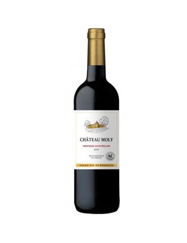 Château Moly 2019 Montagne Saint-Emilion - Vin rouge de Bordeaux