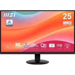 Ecran PC - MSI - 24.5'' - FHD - 100Hz - Dalle IPS - 1ms - Adaptive Syn